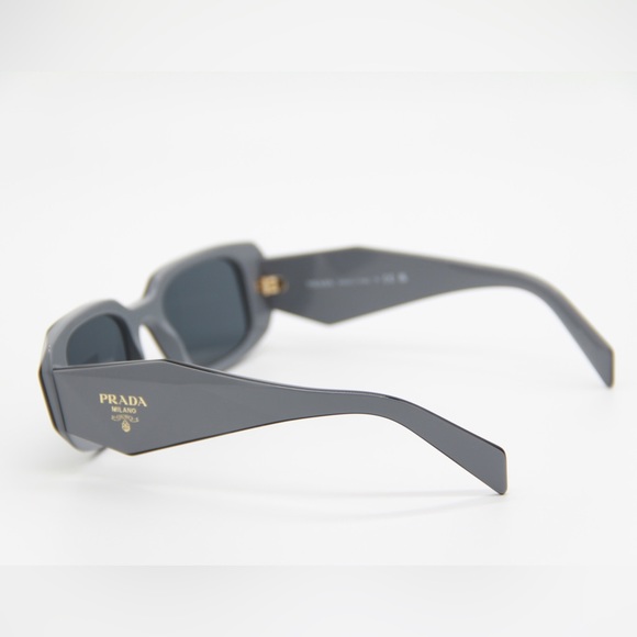 NEW PRADA GREY SUNGLASSES NEW COLLECTION PR17WS 11N09T UNISEX EYEWEAR PR 17WS - Picture 7 of 14